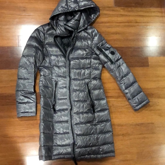 calvin klein silver jacket